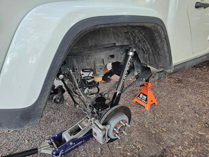 suspension repair jeep offroading in new braunfels
